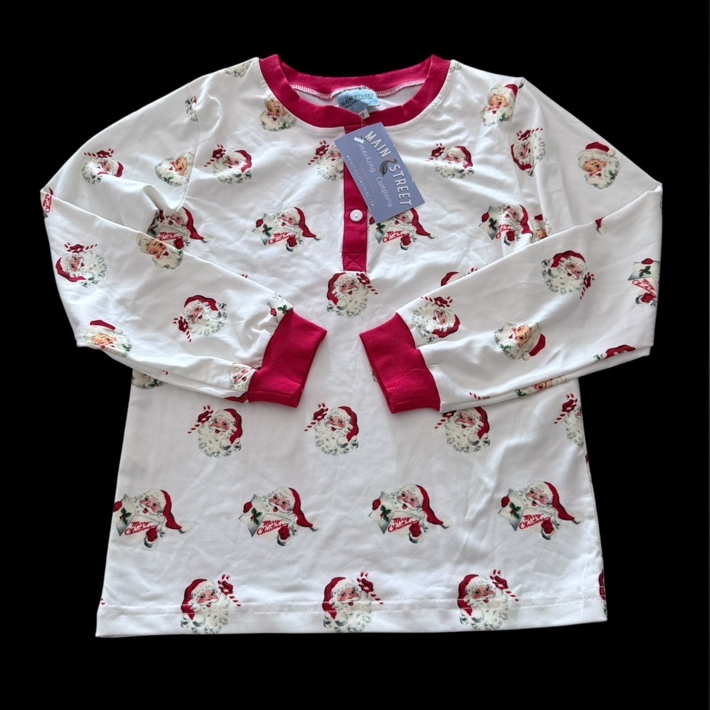 Vintage Santa Print Pajamas | NWT​​​